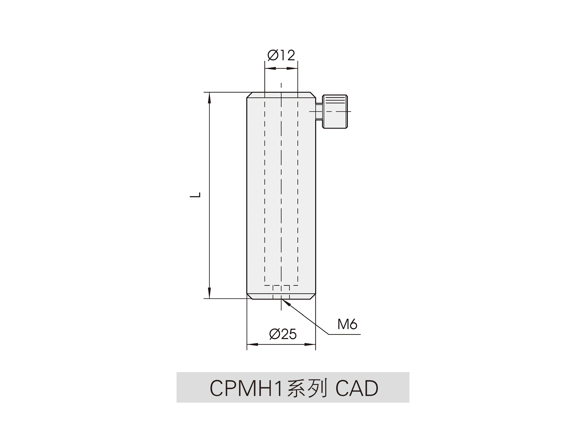 CPMH1系列桿架cad